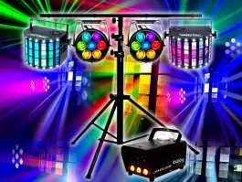 Suteikite savo renginiui magišką akcentą su Šviesos efektų nuoma Vilniuje. Mes esame jūsų patikimas partneris, padėsiantis jums sukurti įsimintiną ir įspūdingą atmosferą bet kokiam renginiui – nuo vestuvių iki koncertų, korporatyvinių renginių iki privačių švenčių. Susisiekite su mumis šiandien ir suteikite savo renginiui neįprastą šviesos spalvų pasaulį.