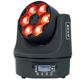 Ieškote efektingo apšvietimo sprendimo savo renginiui? Siūlome nuomai profesionalią 6 x 15W LED mini judančią galvą su Bee Eye efektu ir begalinės rotacijos lęšiu. Ši įranga pasižymi ryškiu apšvietimu, spalvų maišymo galimybėmis, strobo efektais ir greitu judėjimu visomis kryptimis, todėl puikiai tinka bet kokio masto renginiams. Techninės savybės: LED šaltiniai: 6 x 15W RGBW LED Efektai: Bee Eye efektas, begalinė rotacija, spalvų maišymas, strobo funkcija Valdymas: DMX512, automatinis režimas, garso aktyvacija Dizainas: kompaktiškas, lengvai transportuojamas ir montuojamas Naudojimo sritys: DJ pasirodymai, koncertai, vestuvės, įmonių vakarėliai, klubai Kodėl verta nuomotis? Ši judanti galva – puikus pasirinkimas, kai reikia išskirtinio vizualinio efekto be sudėtingo montavimo. Dėl savo dydžio ir universalumo ji tinka tiek mažiems, tiek dideliems renginiams, o ryškus apšvietimas ir įvairūs efektai padeda sukurti ypatingą atmosferą.