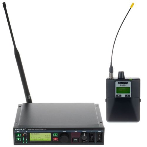Shure PSM 900 G6E Bevielės Monitoringo Sistemos (P9T + P9RA+) Nuoma