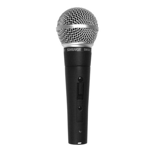 Shure SM58SE Dinaminio Vokalinio Mikrofono su Jungikliu Nuoma